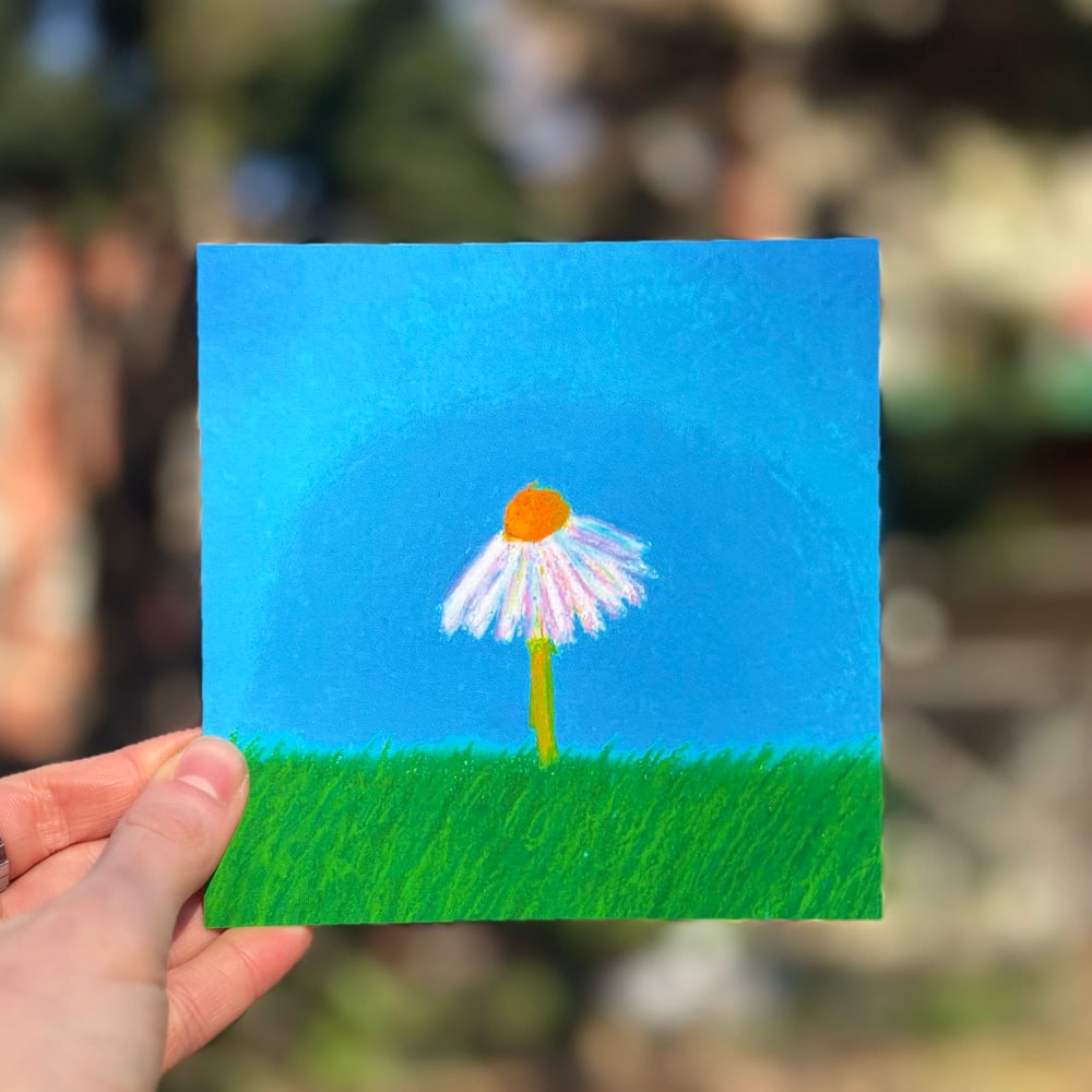 Image of i want to grow 5x5 mini art print