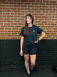 Image 2 of Orb Black shorts