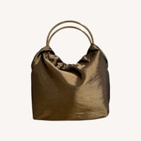 Image 1 of Bolso Carina (Tafetán) - Oro viejo 