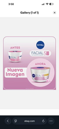 Image 4 of Nivea Cuidado Tono Natural 5in1 Crema Facial Set 2
