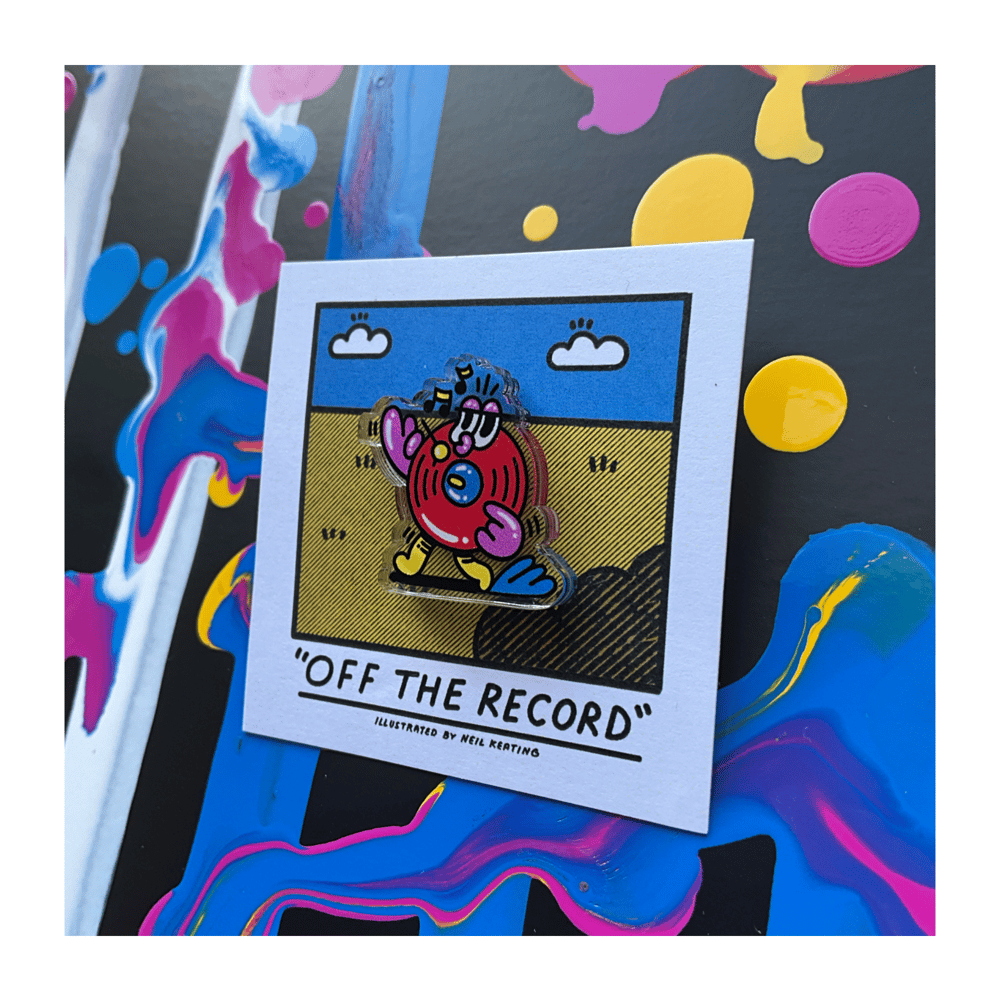 Off the Record - Pin Badge 