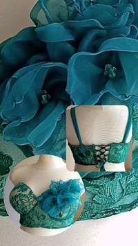 Image 3 of Photo props | emerald top size M | maternity corset