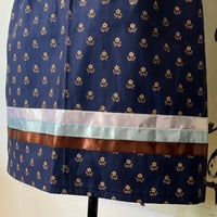 Image 3 of blue Floral Ribbonskirt