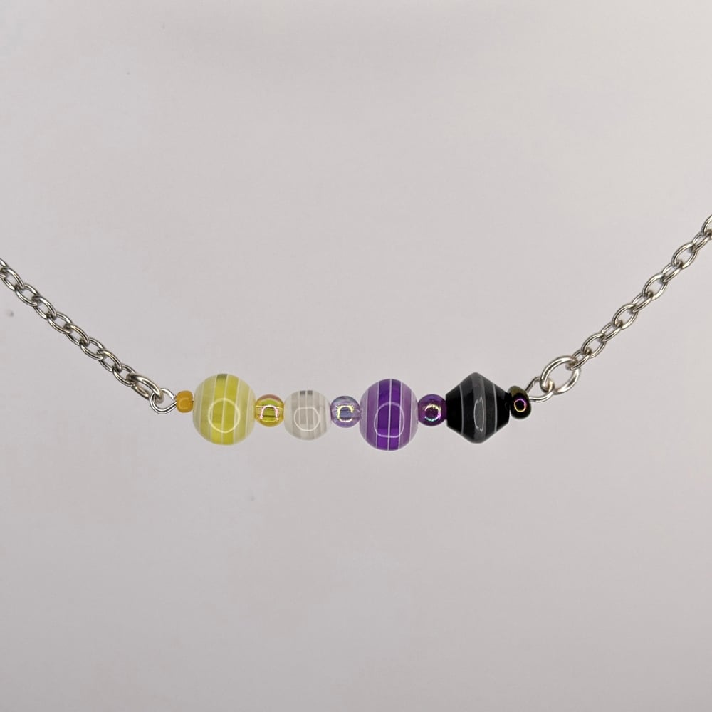 Image of Funky Lil Pride Necklaces