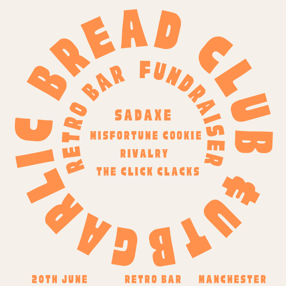 Image of Garlic Bread Club x Retro Fundraiser 
