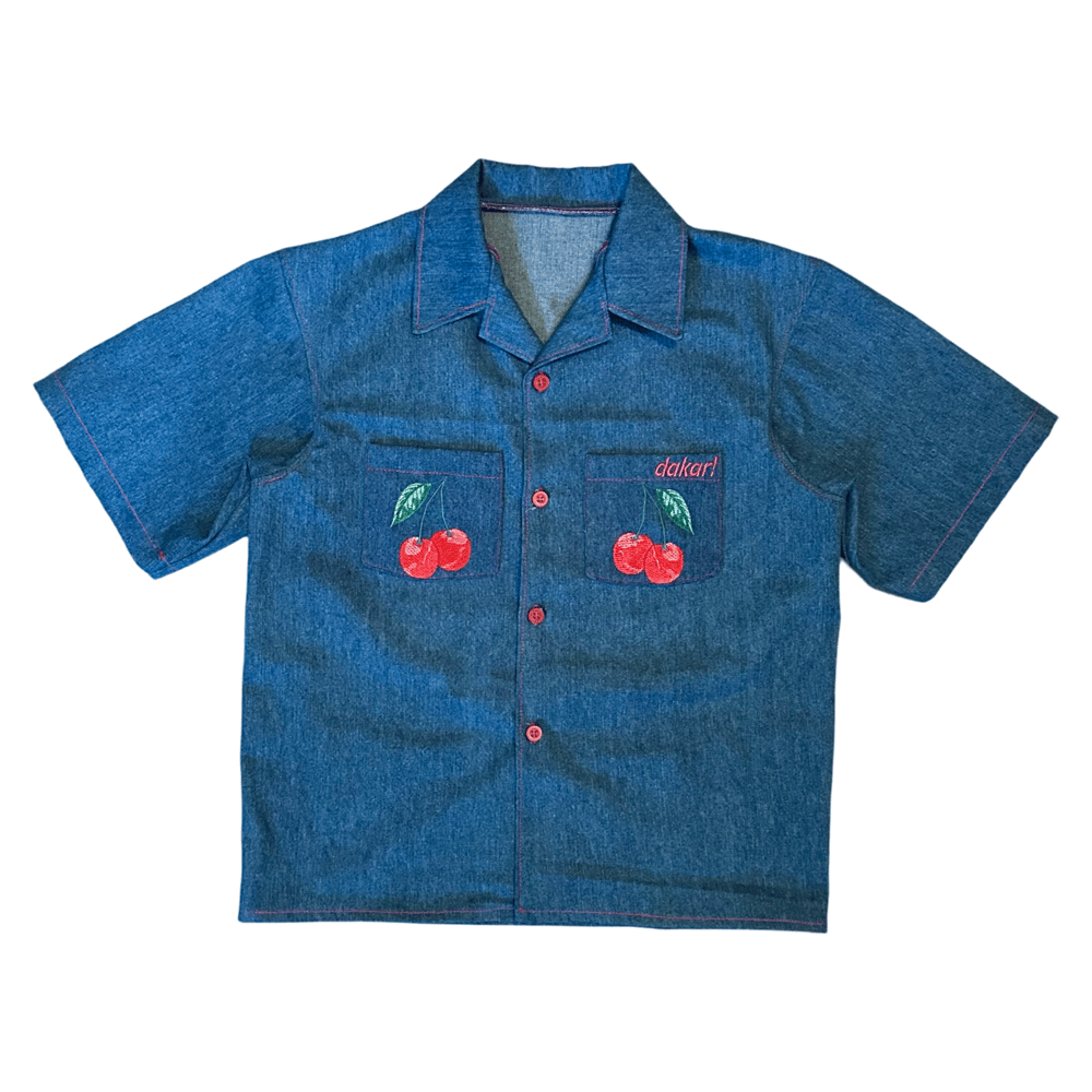 Dakar! Denim Cherry Shirt