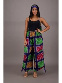 Image 2 of Wide leg abstract pants 