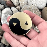 Image 3 of 1.75 Inch Phong - Antique Gold Icon Pin