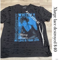 Xlarge Whitney lace destroyed