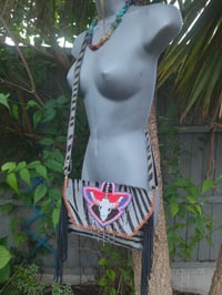 Image 2 of Barca Bag - Grey zebra