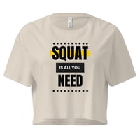 Image 5 of PA - "Squat Is All You Need 1.0" crop top
