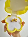 HEART GEM SIGNET RING 