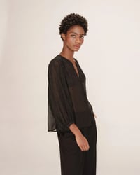 Image 2 of Blusa Lurex Negro Tarzy