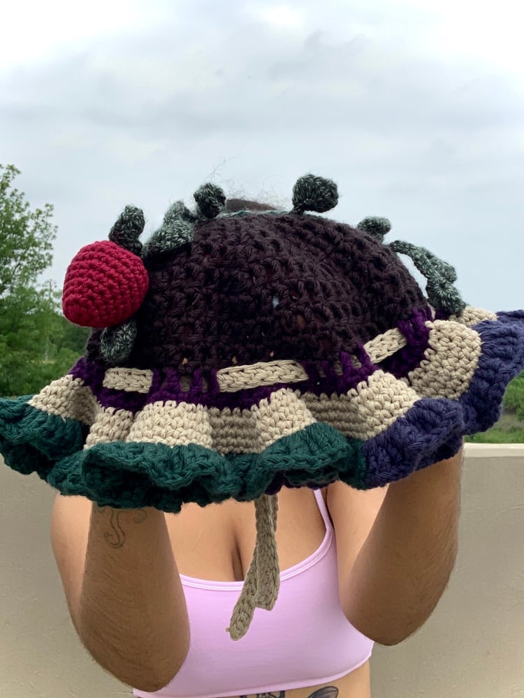 Image of ✧Berry Mary Mesh Hat