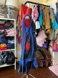 Image 3 of blue t-shirts scraps dress