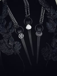 Image 1 of Set of 3 (or individual) coffin nail necklaces 
