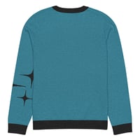 Image 13 of Mod Kitty Knitted crew neck sweater