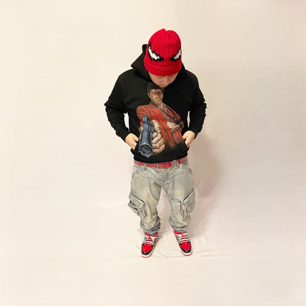 Red Suit Scarface Hoodie