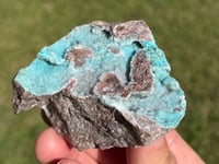 Image 2 of Druzy Chrysocolla On Matrix Specimen #2069