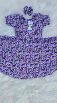 Image 4 of Kpop dress and bow short sleeve 