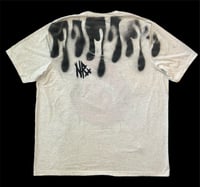 Image 2 of “HOT BLOODED” CUSTOM HAND PAINTED T-SHIRT 3XL
