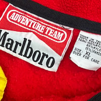 Image 2 of VTG 90s Marlboro Fleece Pullover Sz XL