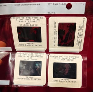 Image of Shadow Of the Vampire Press Photos & Slides w/ Comic Book