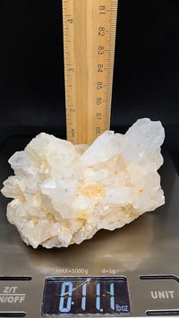 Image 2 of 325g White Quartz Crystal Cluster Mineral Specimen