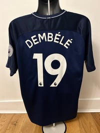 Image 3 of Tottenham Hotspur “DEMBÉLÉ 19” 2017/18 Away Shirt + PL patches (XL)