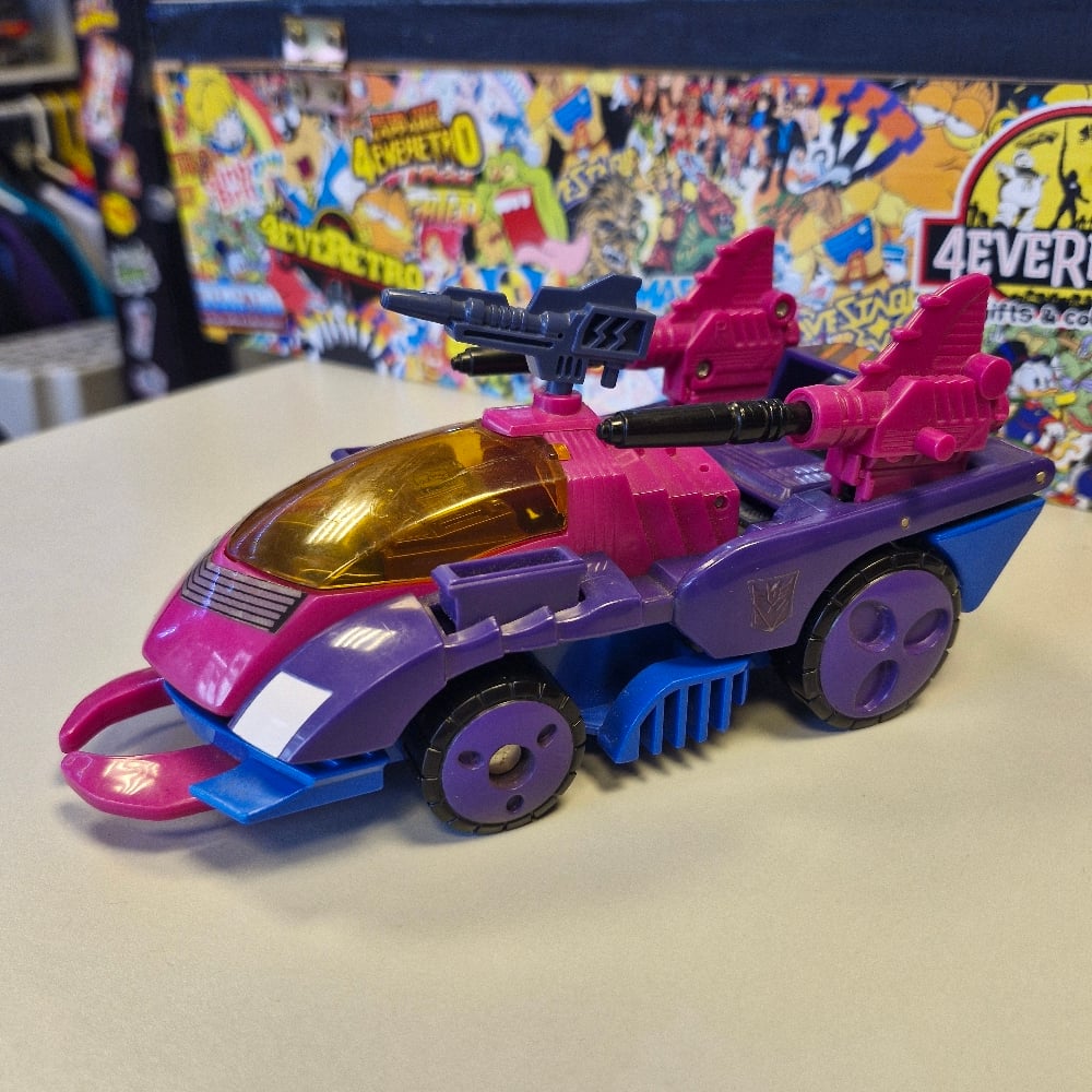 Image of Vintage Transformers G1 Road Ripper Decepticon Vehicle 1980s