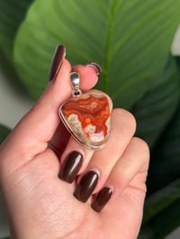 Image 2 of LAGUNA LACE AGATE PENDANT WITH CHAIN J (.925 SS)
