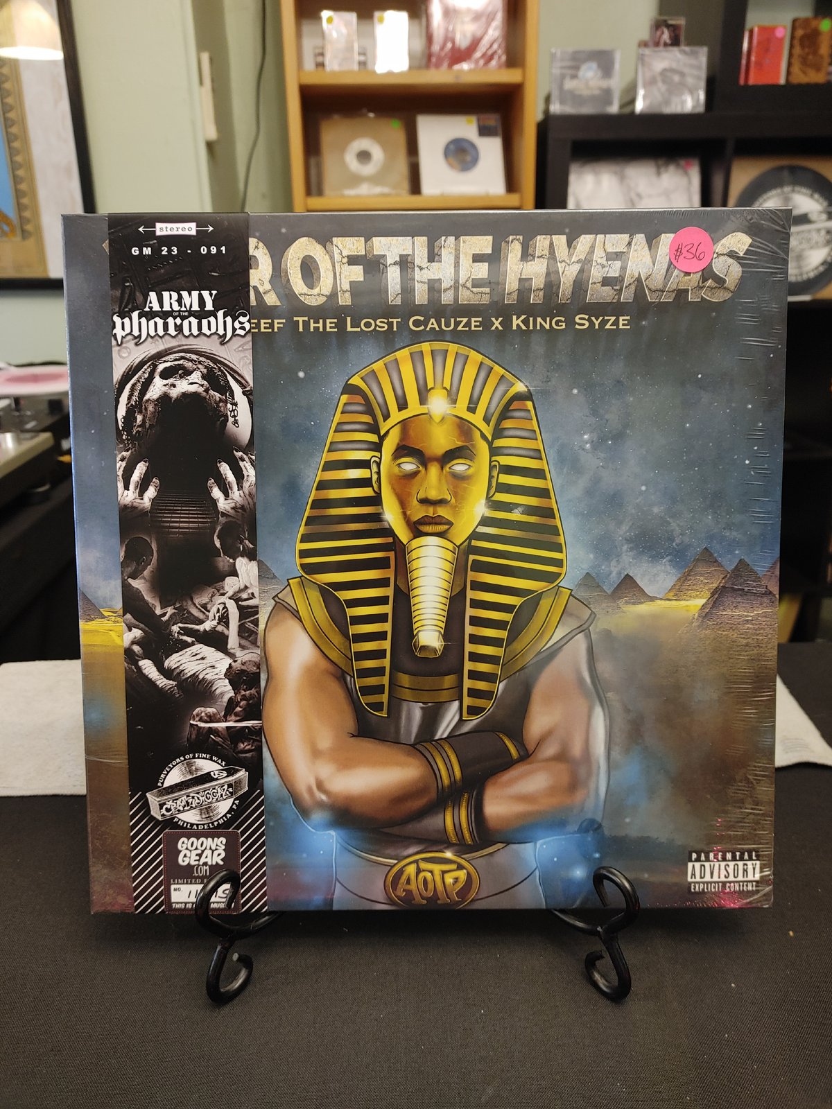 Reef The Lost Cauze X King Syze - Year Of The Hyenas Gold Vinyl ...