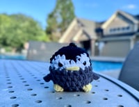 Image 2 of Waddles the Penguin Clip-On Buddy- Local Pick Up