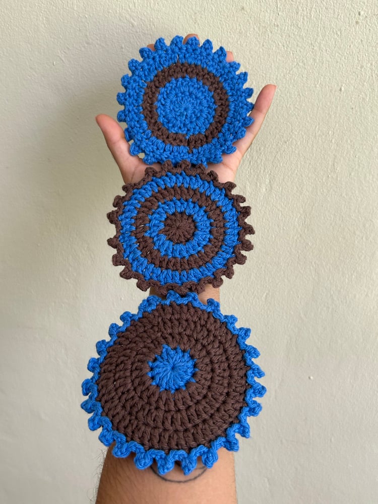 Image of ✧Blue Morpho Coaster Set