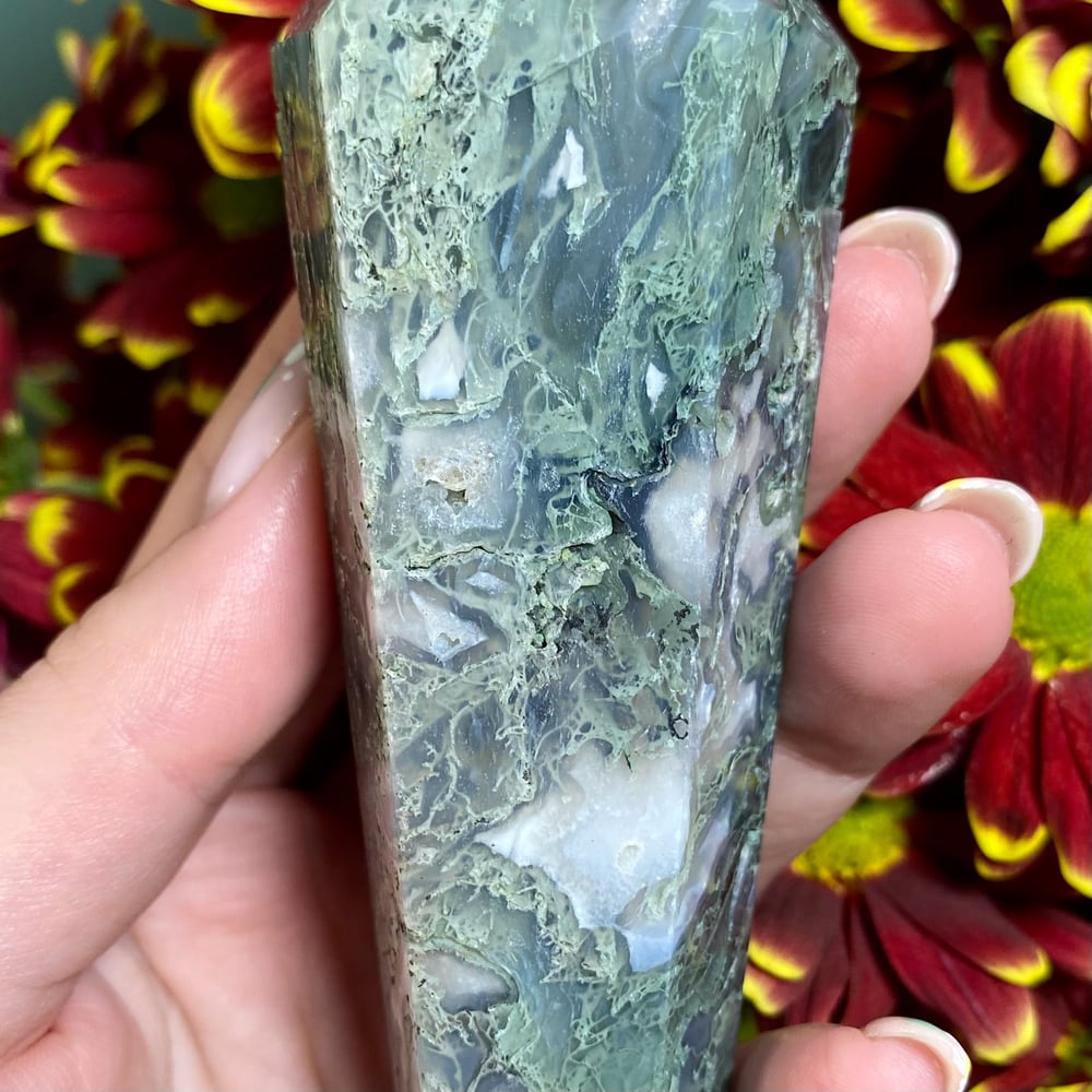 Image of Moss Agate Wand