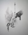Risen: Original graphite drawing