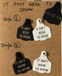Image 2 of It ain’t weak to speak Tags 