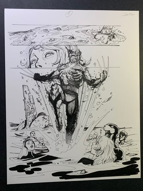 Image of JEAN GREY #2 :: pg06 original art