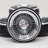 Image 5 of 1:25 17 inch straight lace chrome