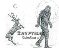Image 1 of Cryptid Series - Print Selection 1 ( Bigfoot / Jackalope )