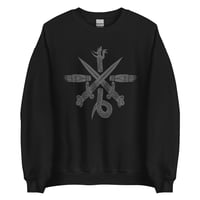 ABSU - CREST OF CYTHRÁUL (GREY PRINT) SWEATSHIRT