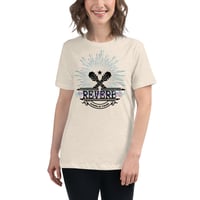 Image 14 of Women's Relaxed T-Shirt Reverb tour tshirt 