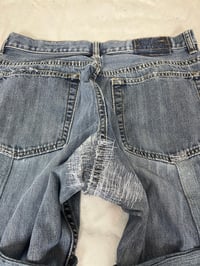 Image 5 of DENIM STRAP PANTS