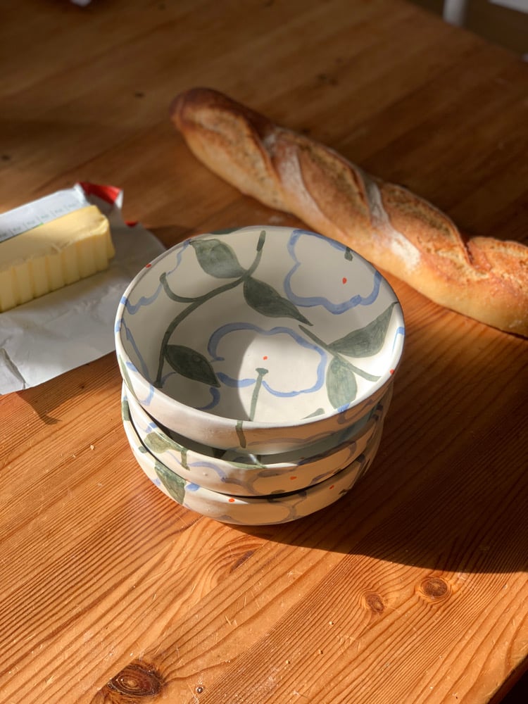 Image of Assiettes creuses cotons