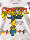Grateful Dead 1990 Tour Bart Simpson Lot T-Shirt - Fits L