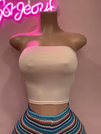 Basic tube top- pink