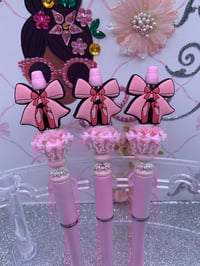 Ballerina Bow Pink Pen