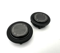 Image 3 of Titanium Diamond Carbon Black Horn Button