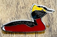 Image 2 of Slavonian Grebe - No.177 - UK Birding Pins