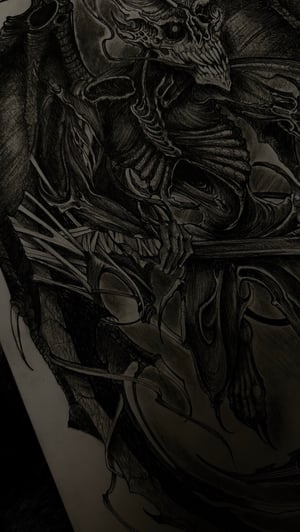 Image of DEMON REAPER PRINT